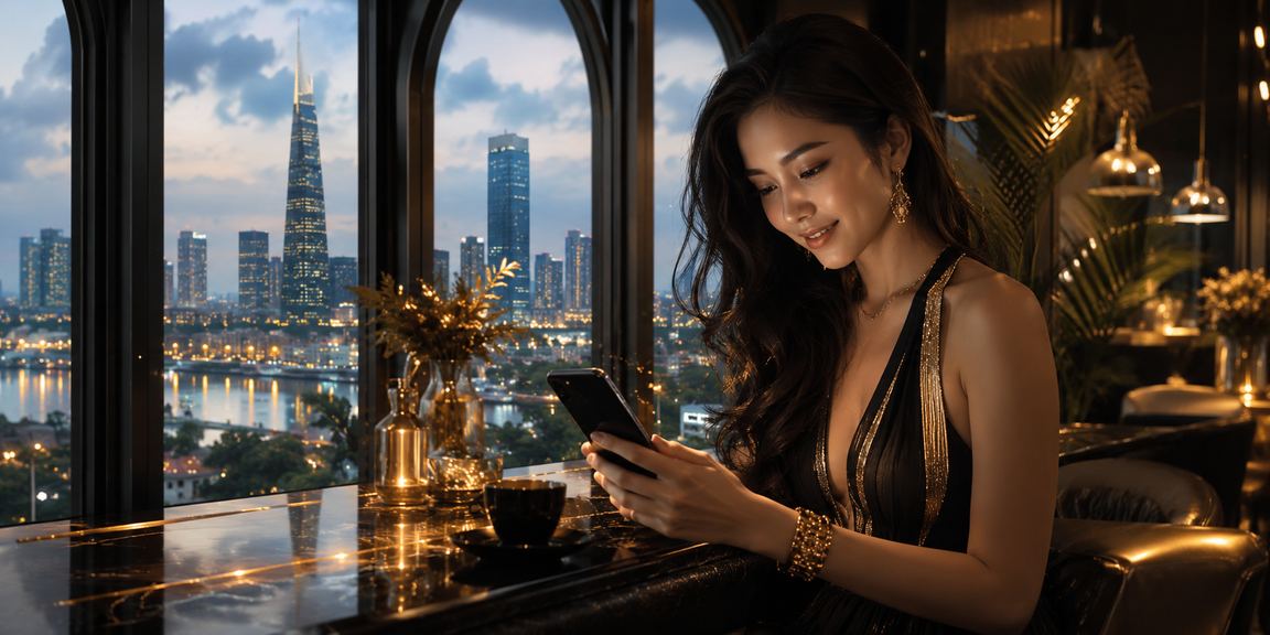Người dùng tại TP.HCM thưởng thức cà phê và trải nghiệm game casino trên điện thoại
