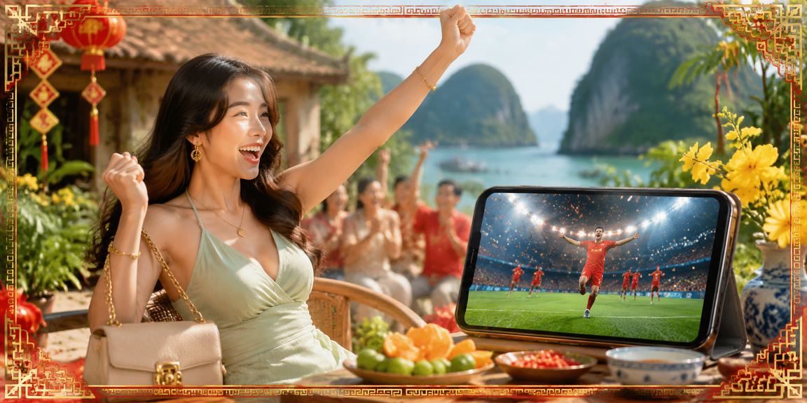 Người chơi trải nghiệm casino di động f98 tại lễ hội Ninh Bình